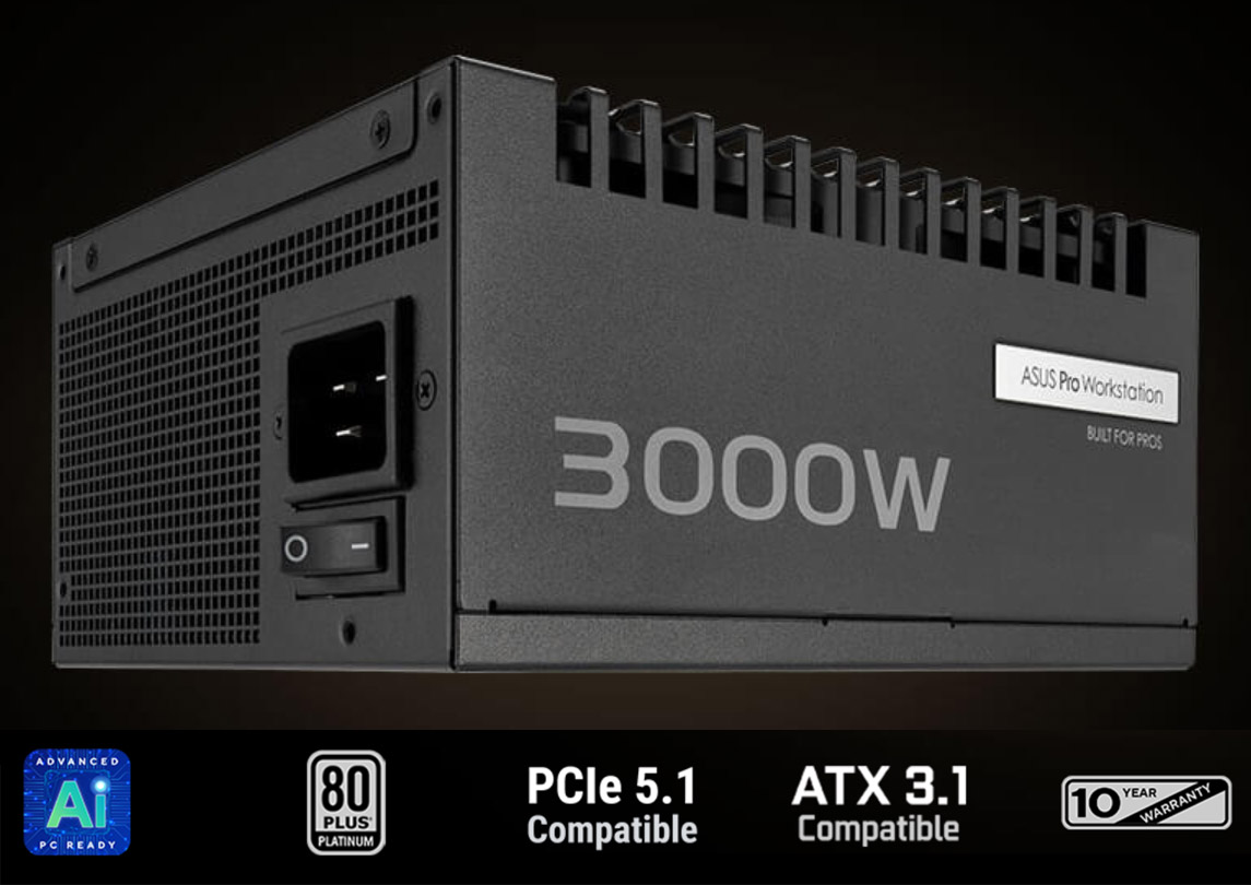 ASUS Pro WS 3000W Platinum